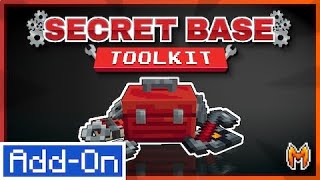 Secret Base Toolkit | Minecraft Marketplace Addon | Showcase