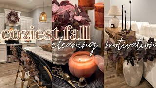 2023 COZY FALL CLEAN WITH ME | COZY FALL CLEANING MOTIVATION | NEW HOUSE IDEAS