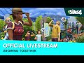 The Sims 4 Infant Update &amp; Growing Together Livestream