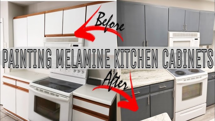 How To Paint Laminate Kitchen Cabinets Update And Tips You