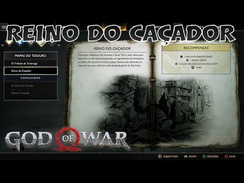 God of War 2018 Mapa do Tesouro Não Pisque 