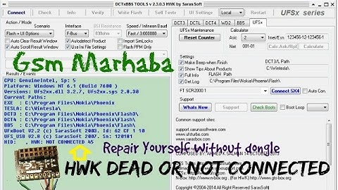 How To Repair HWK Dead or Not Conected Repair 100% Free