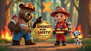 Smokey Bear & Firefighter Finn Teach Wildfire Prevention for Kids!