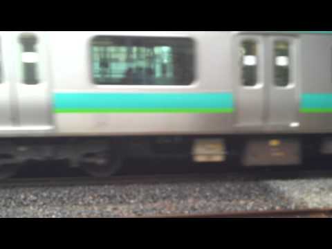 E231系成田線我孫子駅発車