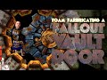 Foam fabricating a fallout vault door