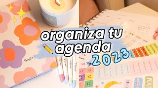 Consejos para organizar tu agenda 2023 | Consejos de organización y productividad para el 2023 ⭐️