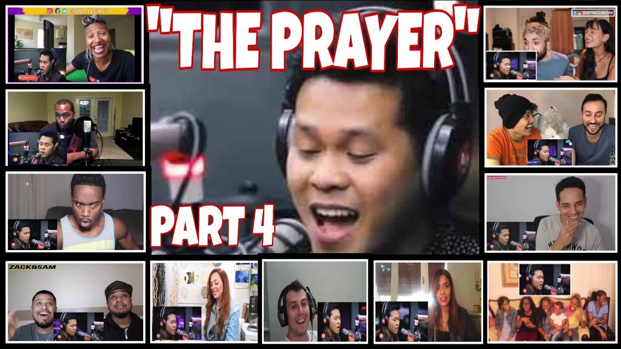 "THE PRAYER" PART 4 REACTORS REACTION COMPILATION/MARCELITO POMOY