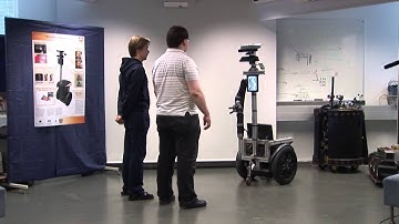 Interacting with social robot "Minotaurus"