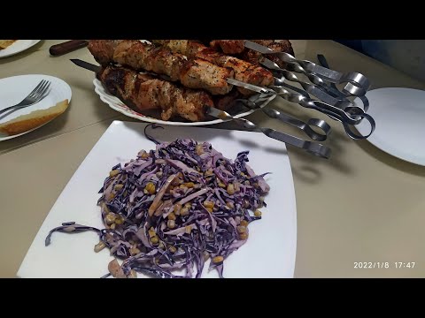 Видео: САЛАТ за 3 минуты  Салат ИЗ фиолетовой капусты