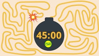 45 Minute Bomb Countdown | Bomb Timer 2700 Seconds | Bomb Timer | Online Timers