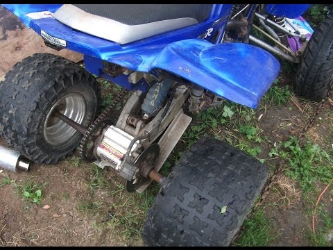 Raptor 660 axle bearing removal | How to remove axle hub bearings