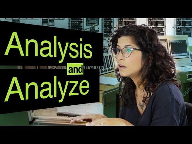 How to Pronounce Analysis, Analyses And Analyze In English 