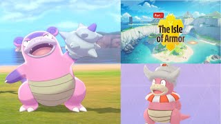 How to get GALARIAN SLOWBRO + SLOWKING in Pokemon Sword and Shield Isle of Armor DLC