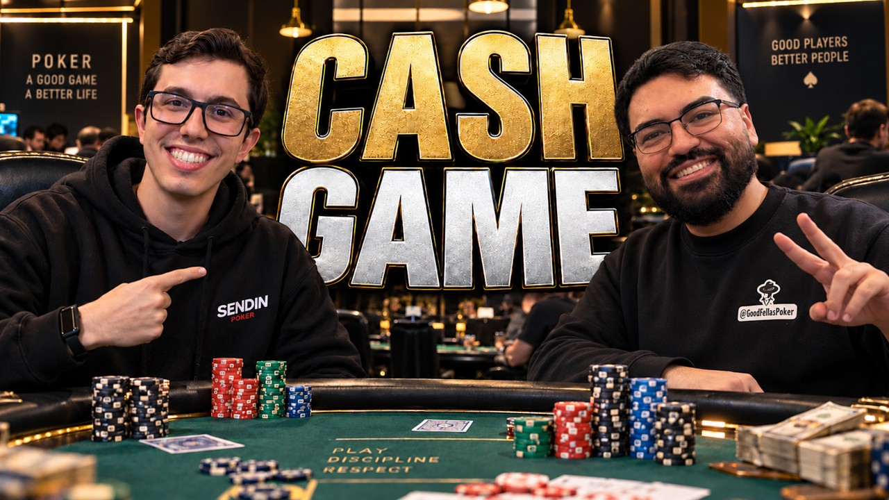 O Otsuka Me Chamou Para Jogar Cash Game | Poker