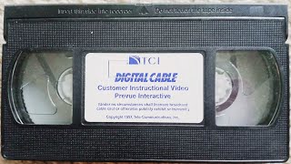 TCI Digital Cable Customer Instructional Video Prevue Interactive (1997)