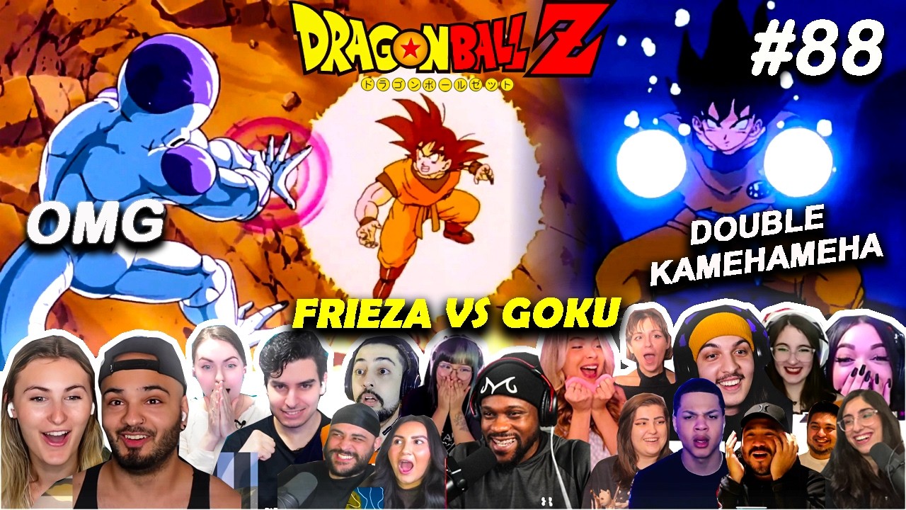 ДВОЙНОЙ КАМЕХАМЕХА‼ ️☄️ Гоку против Фризы🔥 РЕАКЦИЯ НА 88-Ю СЕРИЮ Dragon Ball Z🐲(Dragon Ball Z)