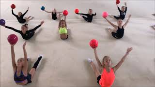 Видео от отделения художественной гимнастики