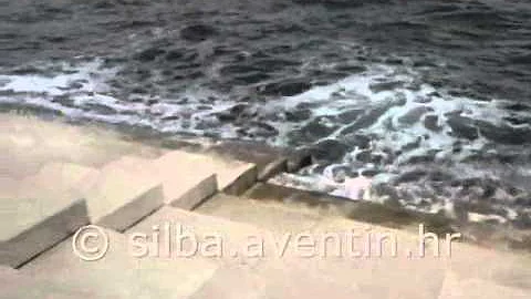 Zadar - sea waves music