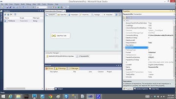 SQL SERVER SSIS Lesson23 PakageParameters ProjectParameters Bhaskar Reddy Baddam