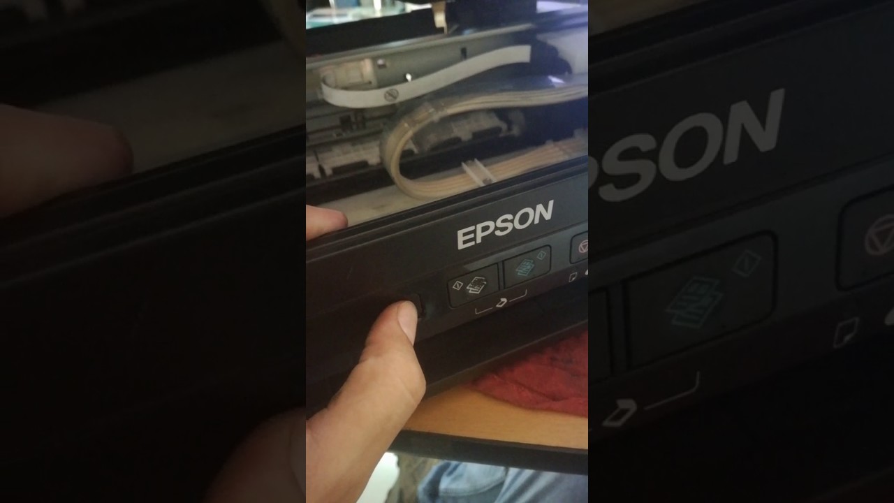 😰 Epson l210 no enciende - YouTube