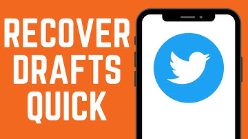 How To RECOVER Twitter Drafts (QUICK Tutorial)