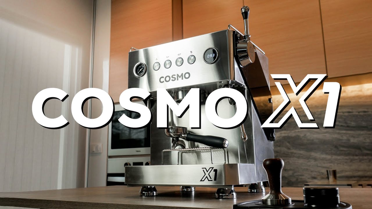 New Arrival! เครื่องชงกาแฟล้ำที่สุดแห่งยุค!“COSMO X1 Espresso Machine” | สรุปเนื้อหาเครื่อง espresso machineล่าสุด