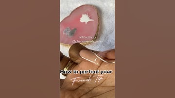 HOW TO PERFECT YOUR FRENCH TIP AS A BEGINNER NAIL TECH!! #nailart #tutorial