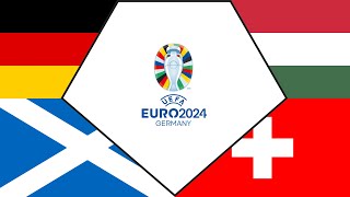 Euro 2024 Review of the Group A | Germany, Scotland, Switzerland, Hungary
