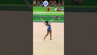 What an EPIC Simone Biles Routine 🤩 #shorts #olympics #teamusa #gymnastics