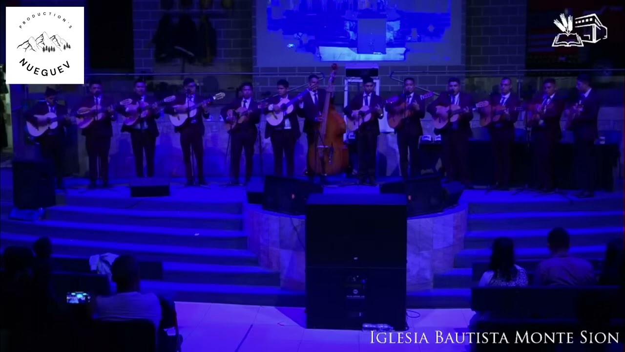 Rondalla Eliezer en la presentación del Concurso de Canto (Conferencia de Jóvenes 2022 - Monte Sion)