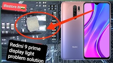 REDMI 9 PRIME LCD LIGHT PROBLEM 100% SOLUTION