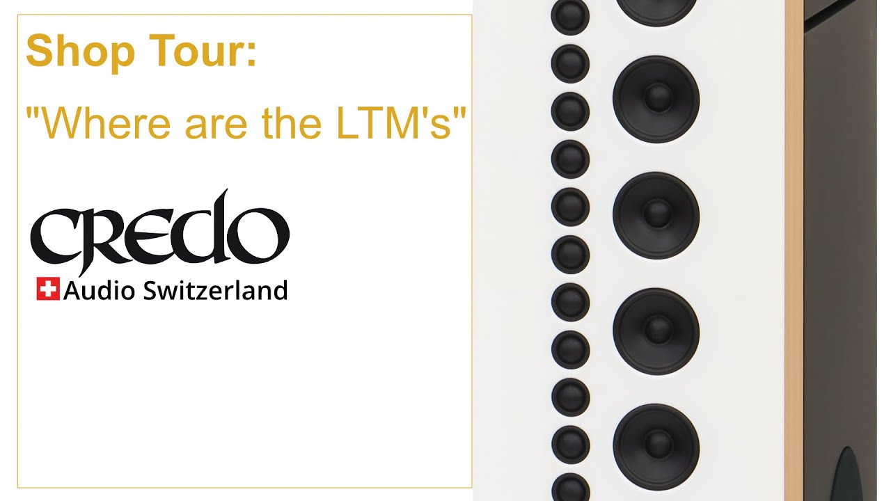 Shop Tour: Where are the LTM's [Credo's flagship line-array speaker ...
