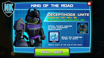 Angry Birds Transformers - King Of The Road Event - Day 2 - Devastator vs. Eggbot