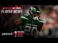 Jets&#39; Breece Hall closing out 2023 season on high note | Fantasy Football Happy Hour | NFL on NBC