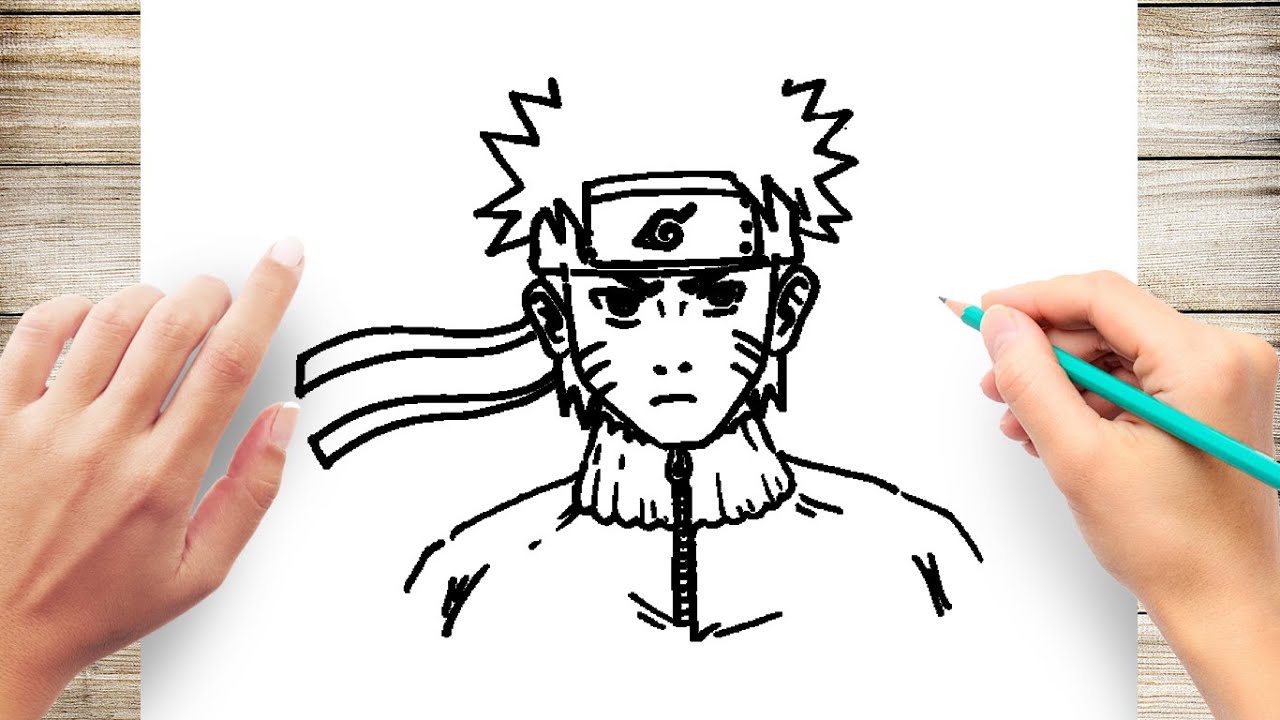 Here's my 3D Naruto drawing. Following are the steps for drawing ithope  you enjoy it..