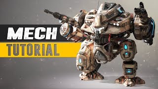 Mech Tutorial Trailer - 3Ds Max & Substance Painter - Get Industry ready by ChamferZone 69,584 views 6 years ago 1 minute, 43 seconds