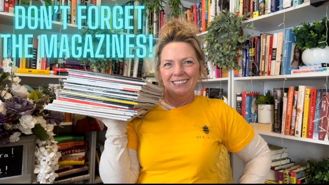 Magazines are reading material, too! 