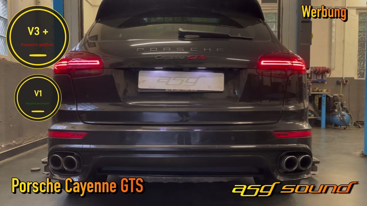 Porsche Cayenne GTS | ASG Sound | V1 / V3 + | Sportauspuff