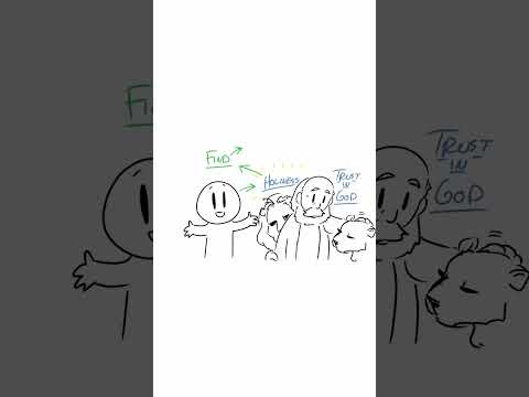 Stay Holy to Overcome FEAR #fear #overcomingfear #anxiety #christiantiktok #animation