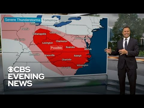 Millions in path of severe storms and flash floods