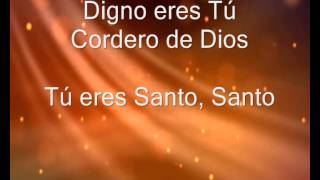 Video thumbnail of "Cordero de Dios eres Santo"