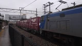 1062レ(鹿児島タ-名古屋タ) EF210-157[吹]牽引 大門駅通過！