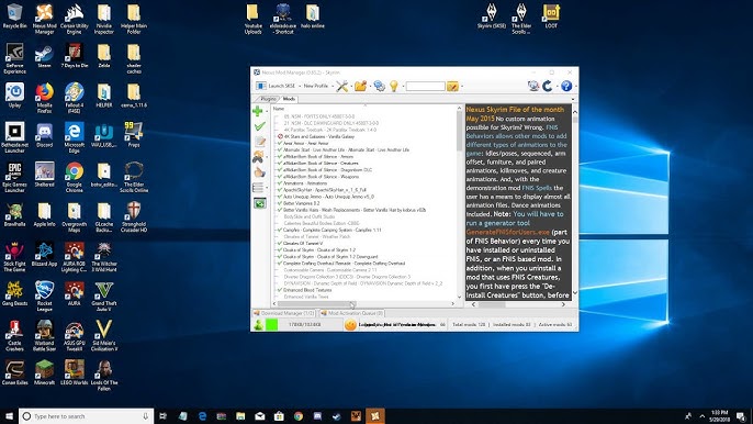 Modding Skyrim SE on PC with Nexus Mod Manager & SKSE 