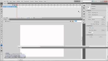 Flash CS4/CS5 Beginner Tutorial: Customizing your Workspace