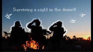 surviving a night in the superstition mountains | VLOG