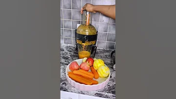 Only Three Ingredients Healthy Juice In Philips Juicer Shorts 