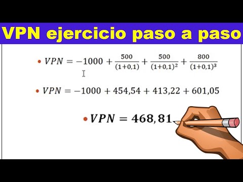 Video: NPV: ejemplo de cálculo, metodología, fórmula