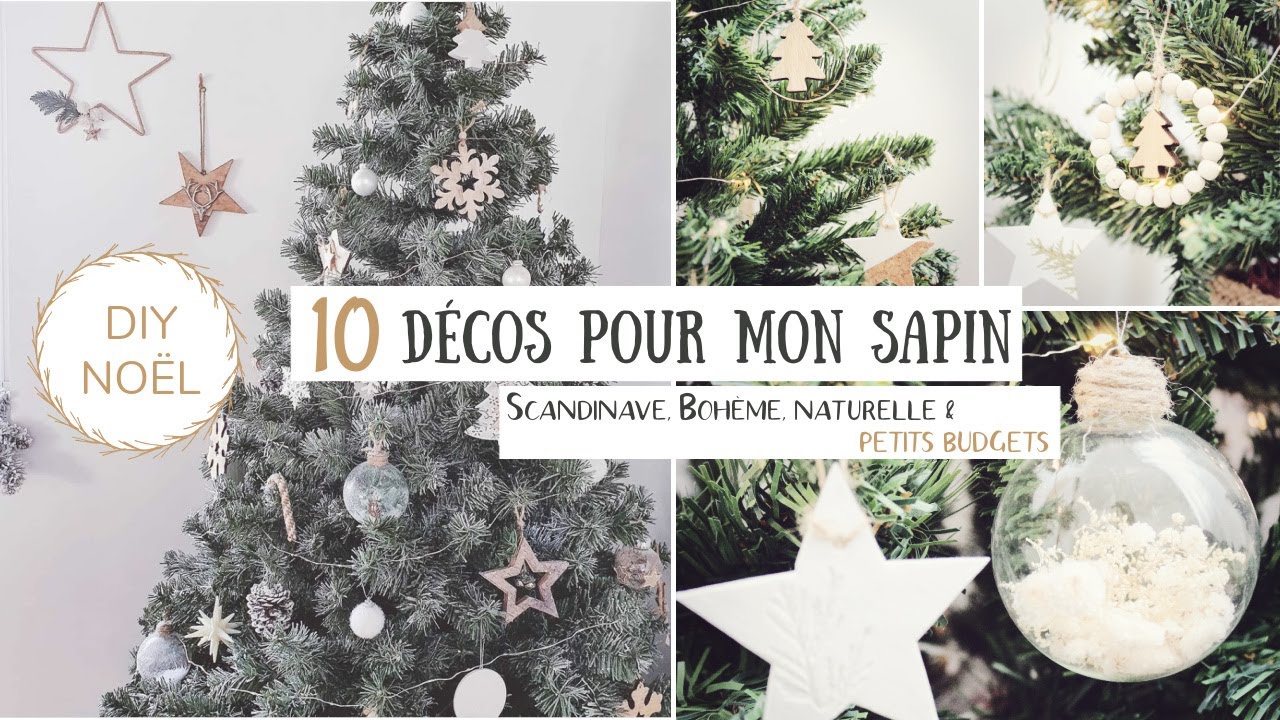 Décoration de table : 8 DIY de Noël faciles et rapides - My sweet