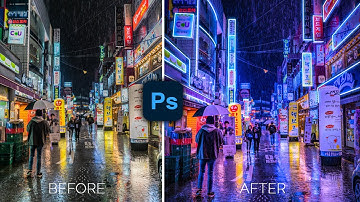 Give Your Photos CYBERPUNK Style Look | CyberPunk  PS Effect - Photoshop Tutorials