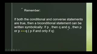 Second Quarter / Week 8: PROOFS (Inductive and Deductive Reasoning / Direct and Indirect Proof)